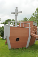 composite material playground equipment noah's ark